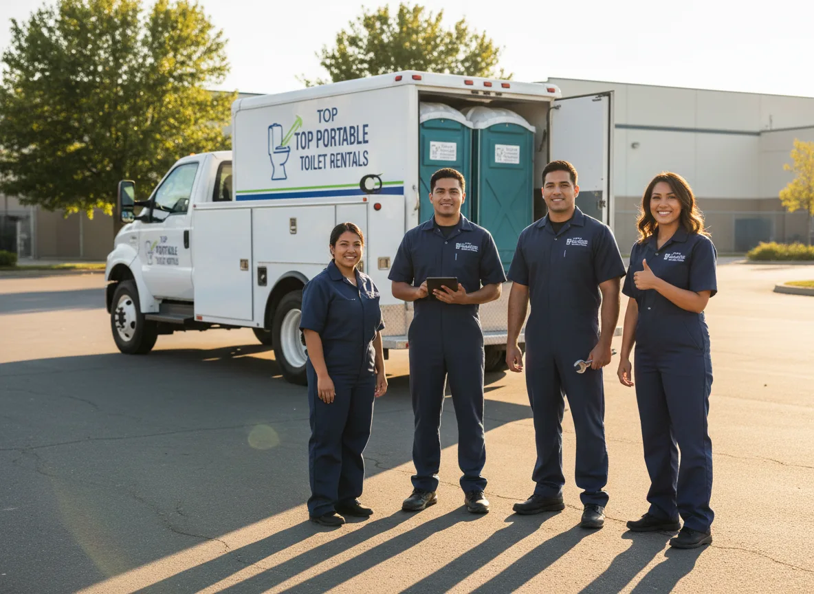 Short Term Porta Potty Rental company in Burkettsville, OH